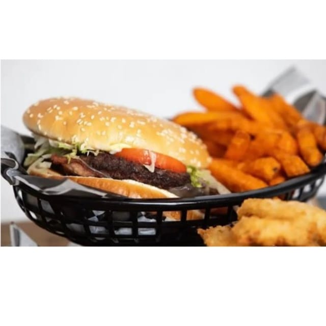 Bacon Bleu Burger.