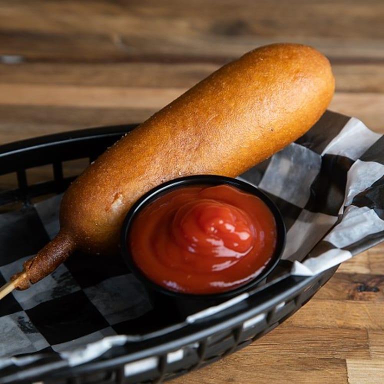 Savor our corn dog