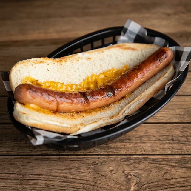 Foot Long Hot Dog.
